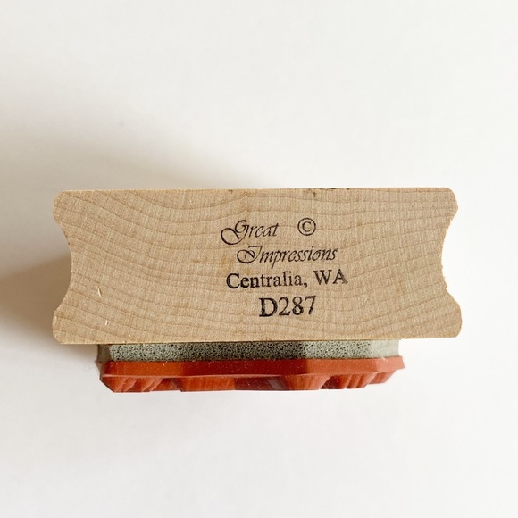 Great Impressions Rubber Stamp Mouse With Flower - Picture 6 of 7